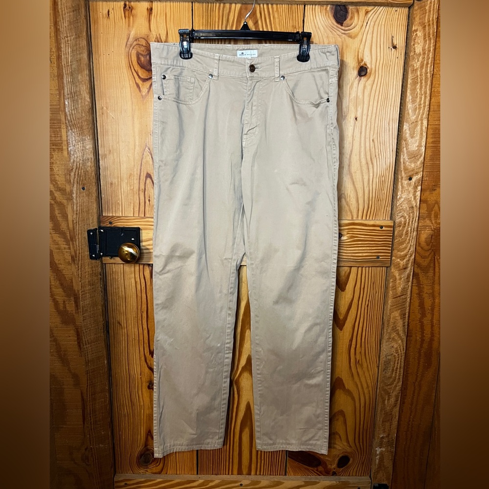 Peter Millar Men's Tan Pants 34x32